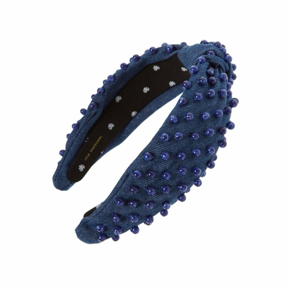 Lele Sadoughi

Beaded Knot Headband Demin

Sold out!!!
